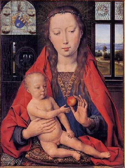 Hans Memling Diptych of Maarten Nieuwenhove oil painting image